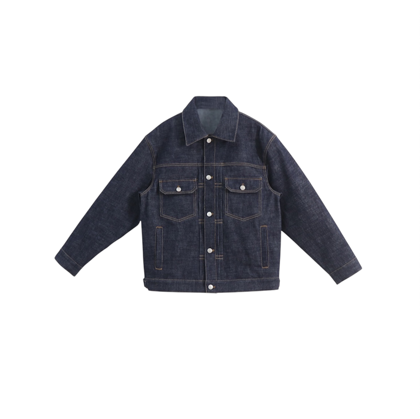 Sarto Indigo Raw Selvedge Denim Jacket